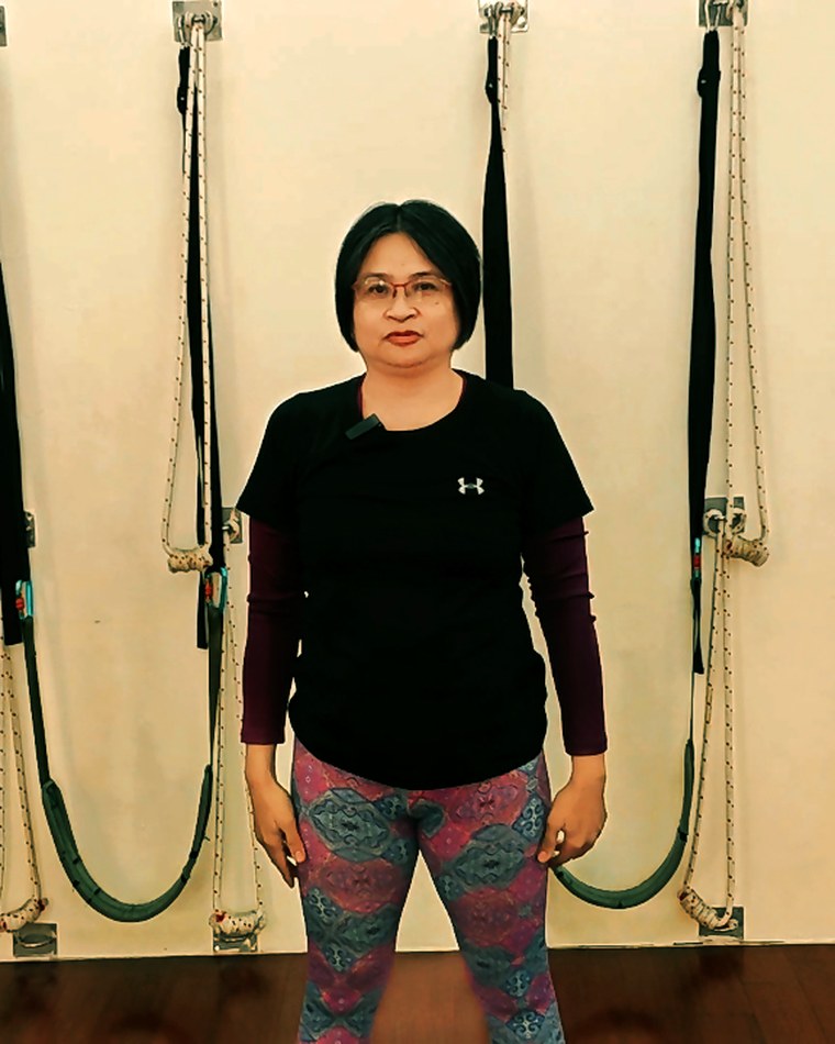 鑫彥瑜珈壁繩課阿美老師